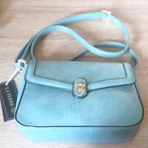💗NEW Vegan Teal Crossbody Bag, Festival, Travel, Date Night, Brunch, Purse